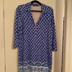 Lilly Pulitzer Large Ansley Polo Dress